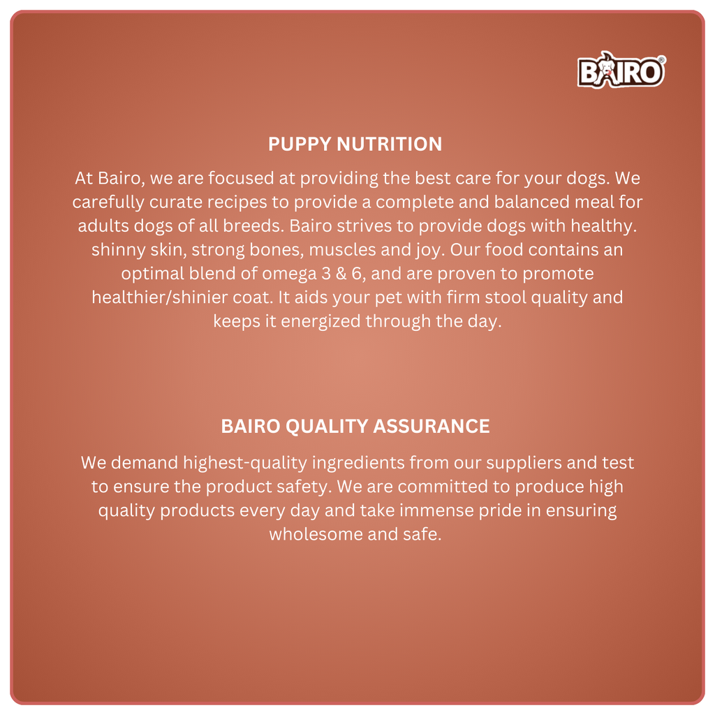 Bairo Puppy Chicken & Milk 1kg