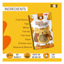 MiowMiow Krispy Crackers Biscuits for Cats Crab Flavour 60g