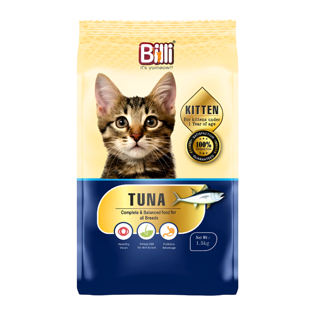 Billi Kitten Real Tuna Fish Cat Food 1.5kg 