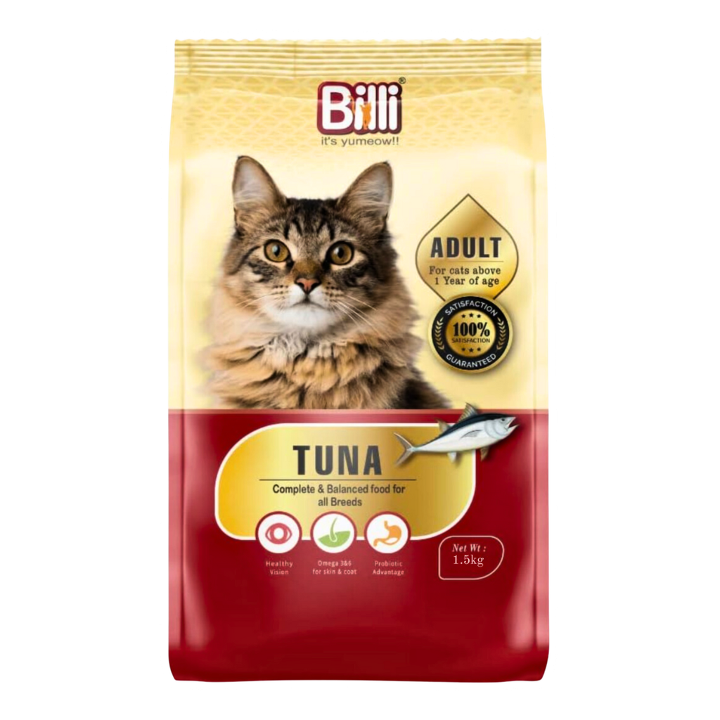 Billi Adult Real Tuna Fish Cat Food 1.5 Kg