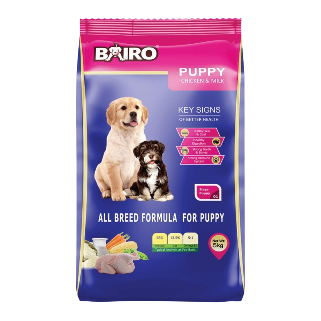 Bairo Puppy Chicken & Milk 5kg