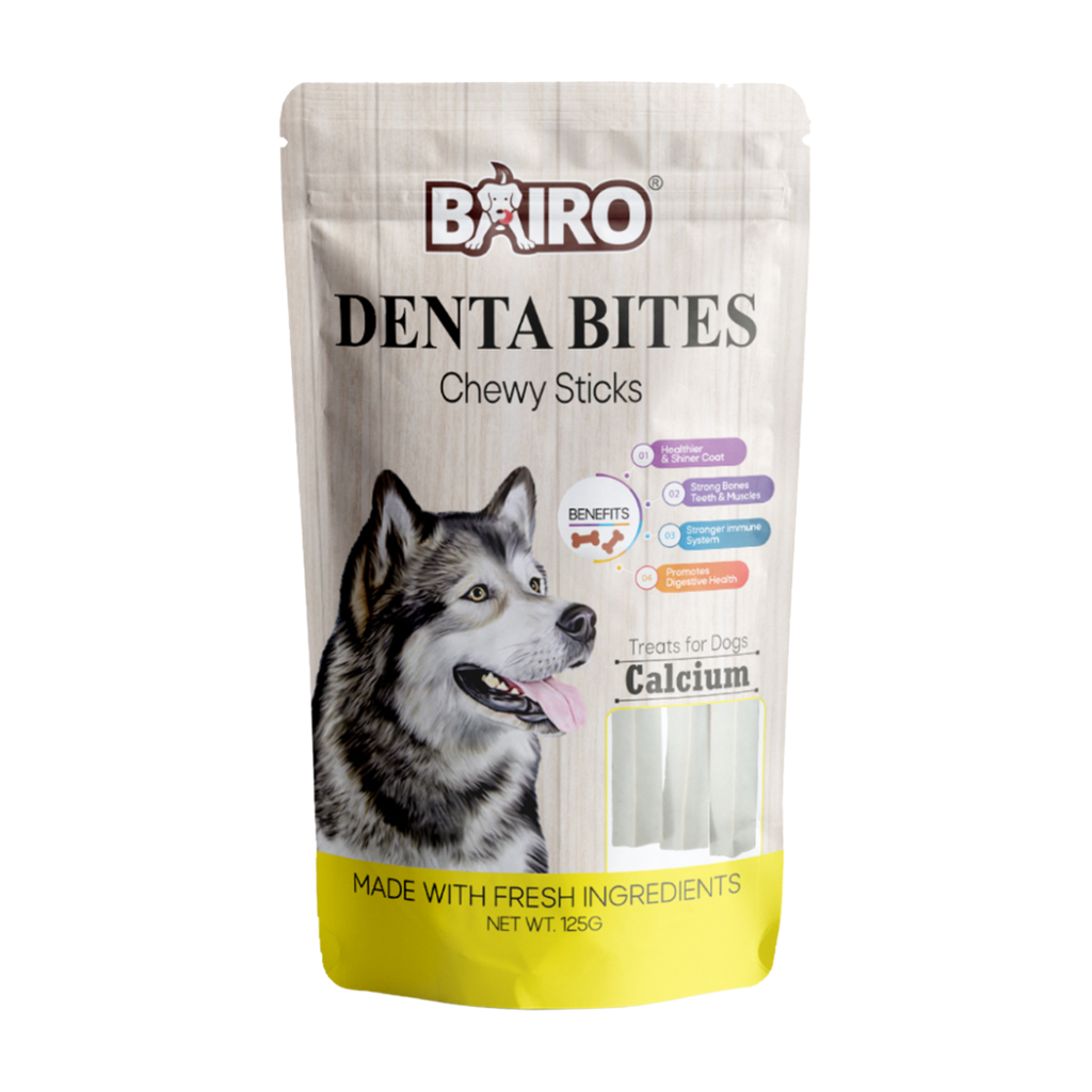 Bairo Denta Bites Calcium 125g