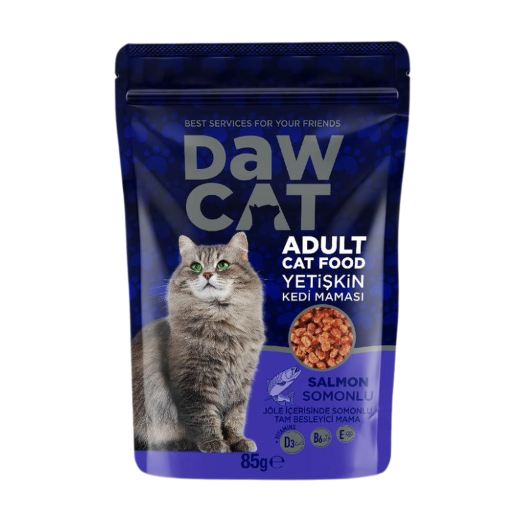 DawCat Wet Food Salmon Pouch 85g