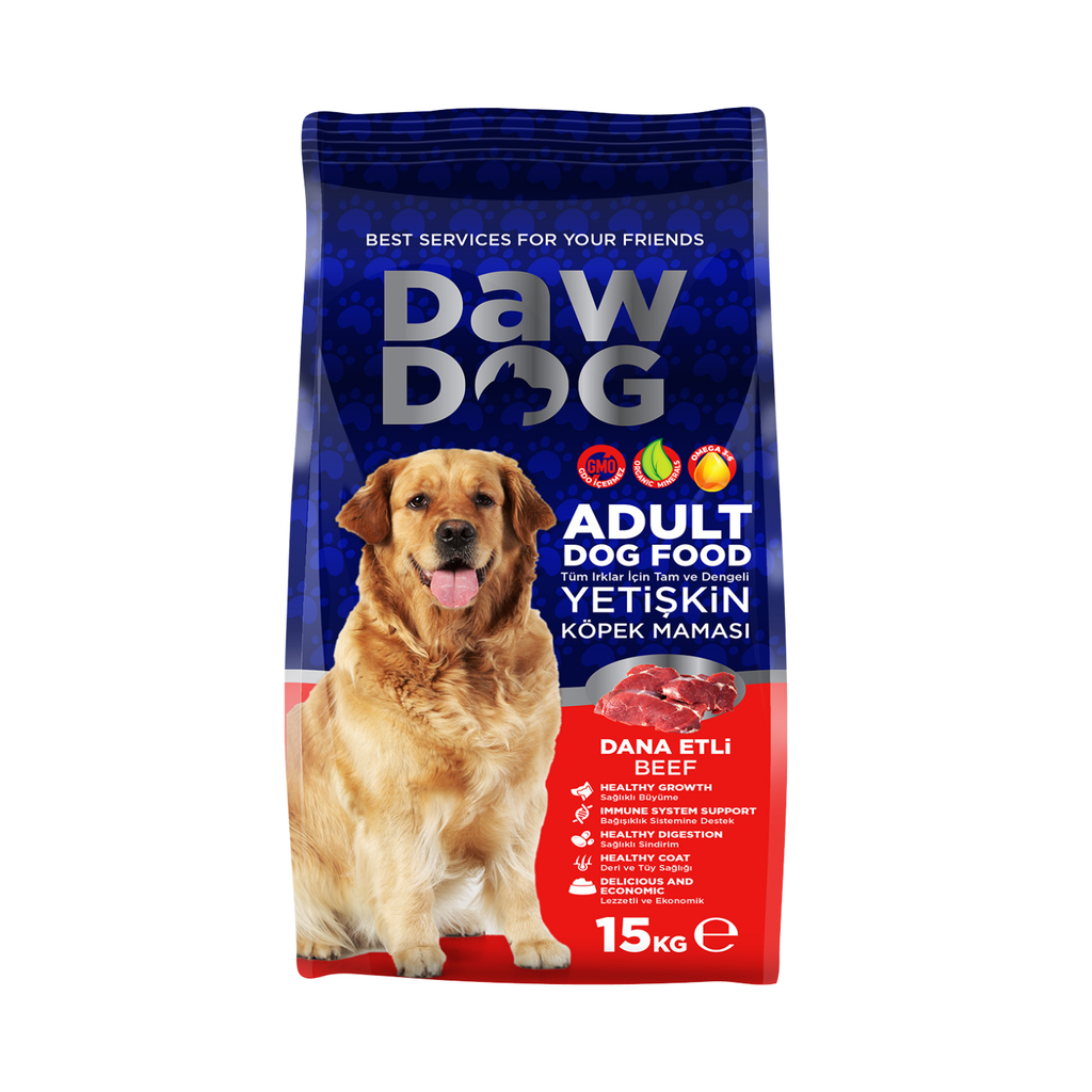 DawDog Adult Dog Food Lamb & Rice 15 Kg 