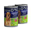 Dawdog Dog Wet Food With Canned Piece Of Beef 400gram