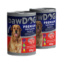 DawDog Dog Wet Food Canned Pieces Lamb 400g