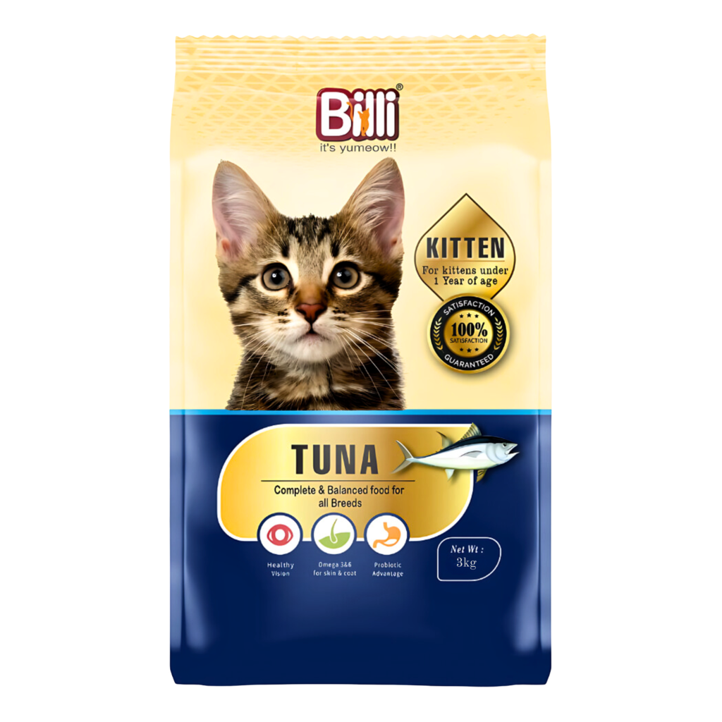 Billi Kitten Real Tuna Fish Cat Food 3 kg 