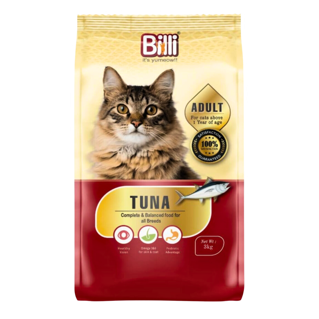 Billi Adult Real Tuna Fish Cat Food 3 Kg