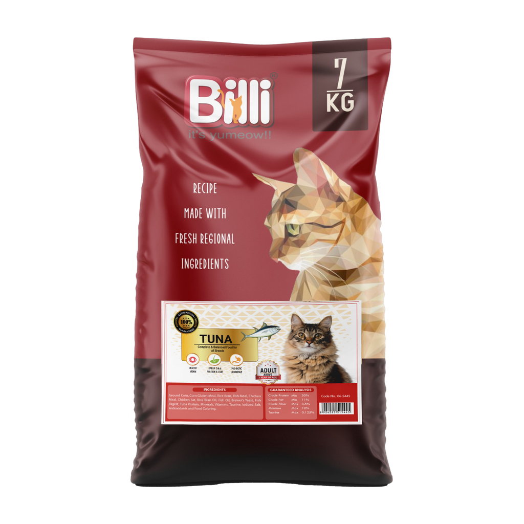 Billi Adult Real Tuna Fish Cat Food 7 Kg