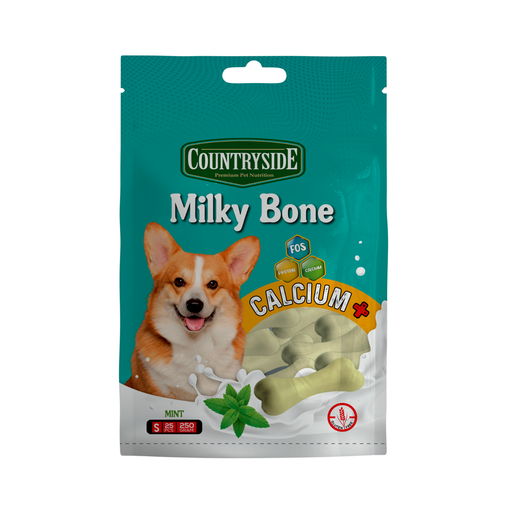 Countryside Milky Bone Small - Mint 250g