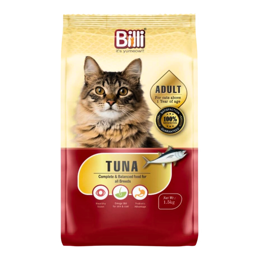 [8906074445292] Billi Adult Real Tuna Fish Cat Food 1.5 Kg