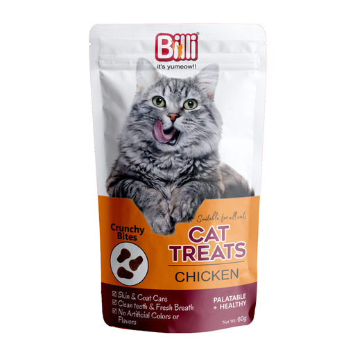 [8904285510716] Billi Cat Treats Chicken - 60g