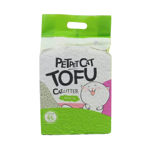 [SK-85284] PetPet Cat Tufo Cat Litter 6L (Green Tea)