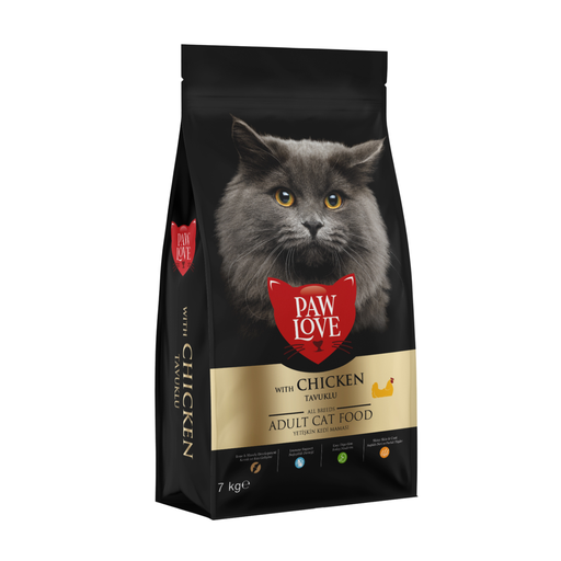 [8683262491971] Paw Love Adult Cat Food Chicken 7Kg