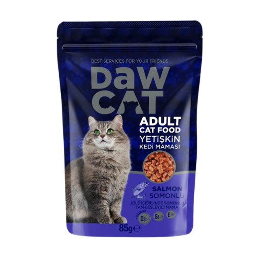 [8698726984326] DawCat Wet Food Salmon Pouch 85g