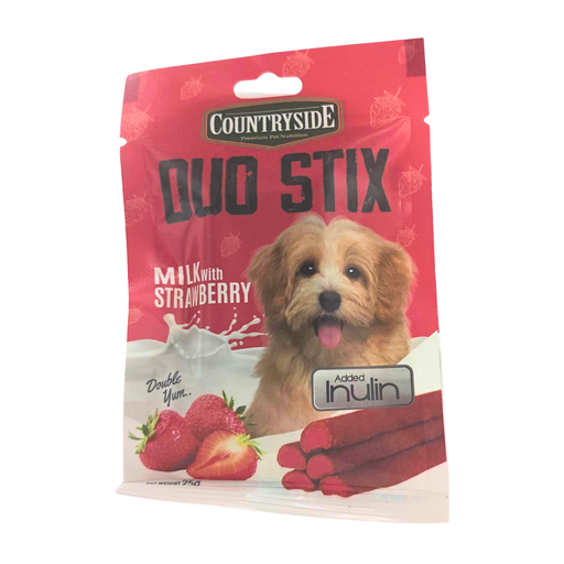 [8904285516091] Countryside Duo Stick Milk with Strawberry 25g