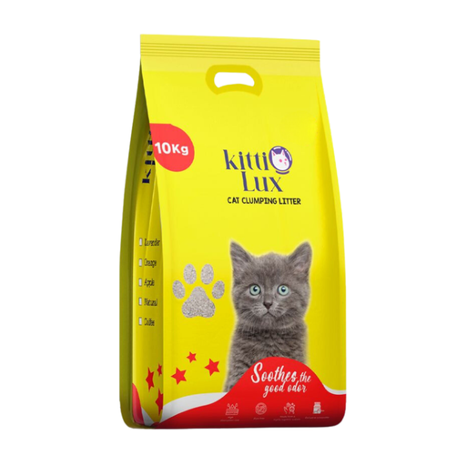 [795154855285] KittiLux Cat Litter Unscented 10Kg