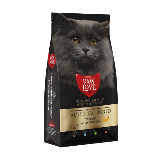 [8683262490899] Paw Love Adult Cat food Chicken 15Kg