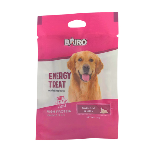 [8904285516121] Bairo Energy Treats Calcium & Milk 25g