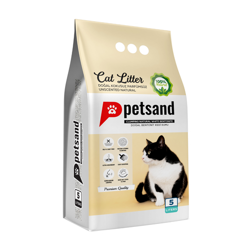 [8683655070226] PetSand Unscented 5L